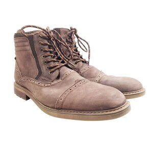 Arkbird Mens Size13 Brown Leather Oxford Fashion Boots